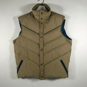 VTG USA Made Woolrich Down Fill Puffer Vest